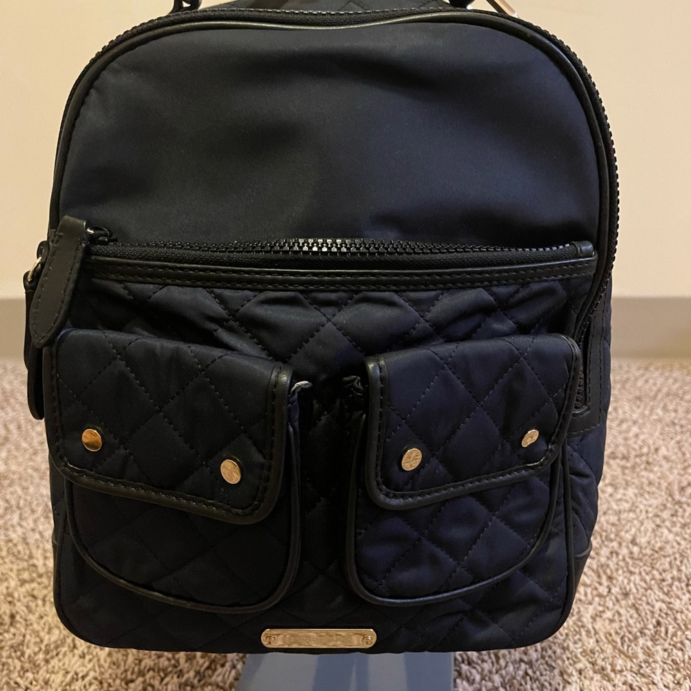Burberry Black Quilted Backpack